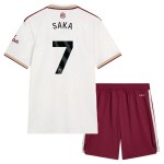 Günstige Fußballtrikots Arsenal Saka 7 Kinder 3rd trikot 2025-26 Kurzarm